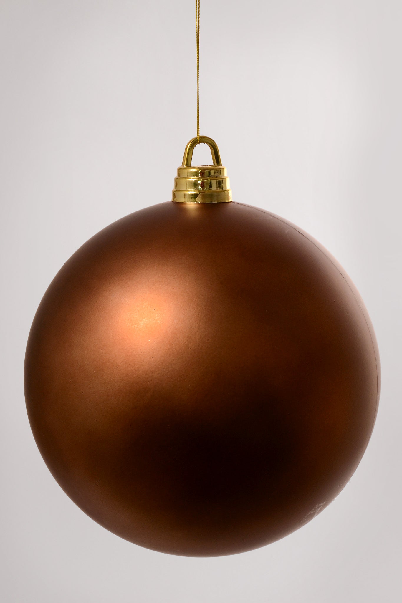 300Mm Matt Plastic Ball Chocolate