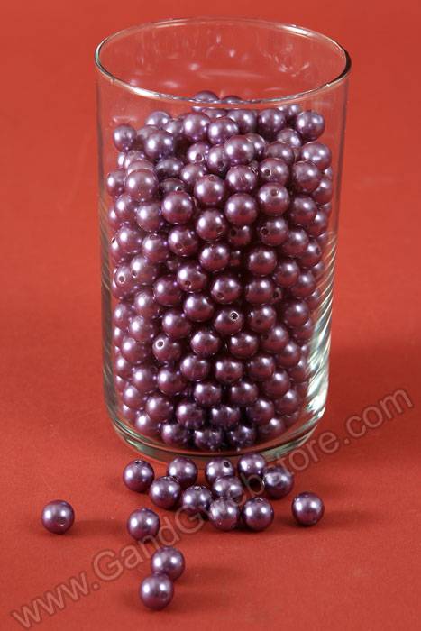 12mm Abs Pearl Beads Purple Pkg(500g)