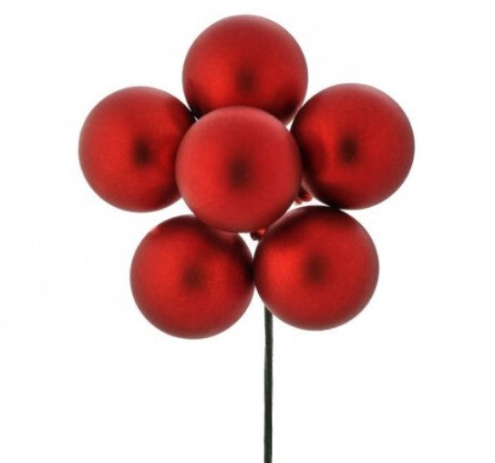 50MM VP Matt Stemball, Bunch of 6 Red