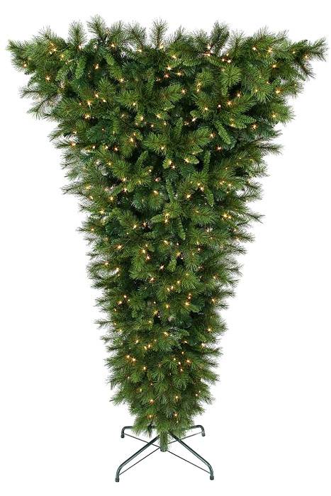 7.5 Ft Lit Belgium Mix Umbrella Tree