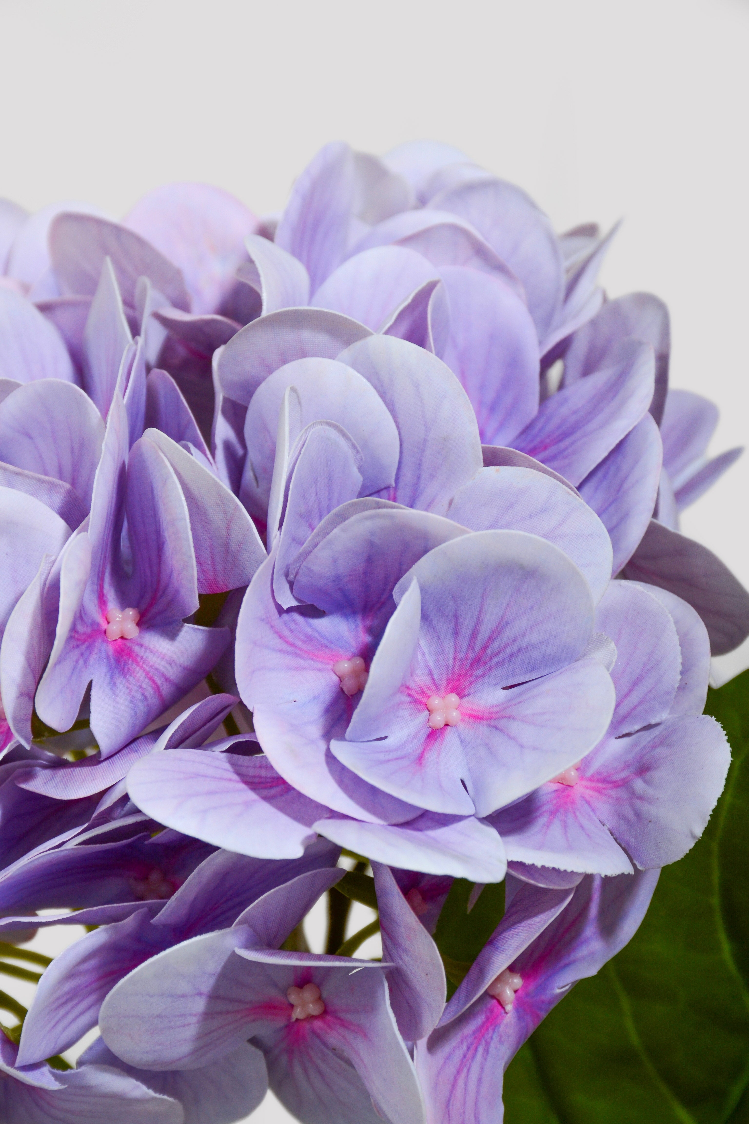 18" Real Touch Hydrangea Lavender