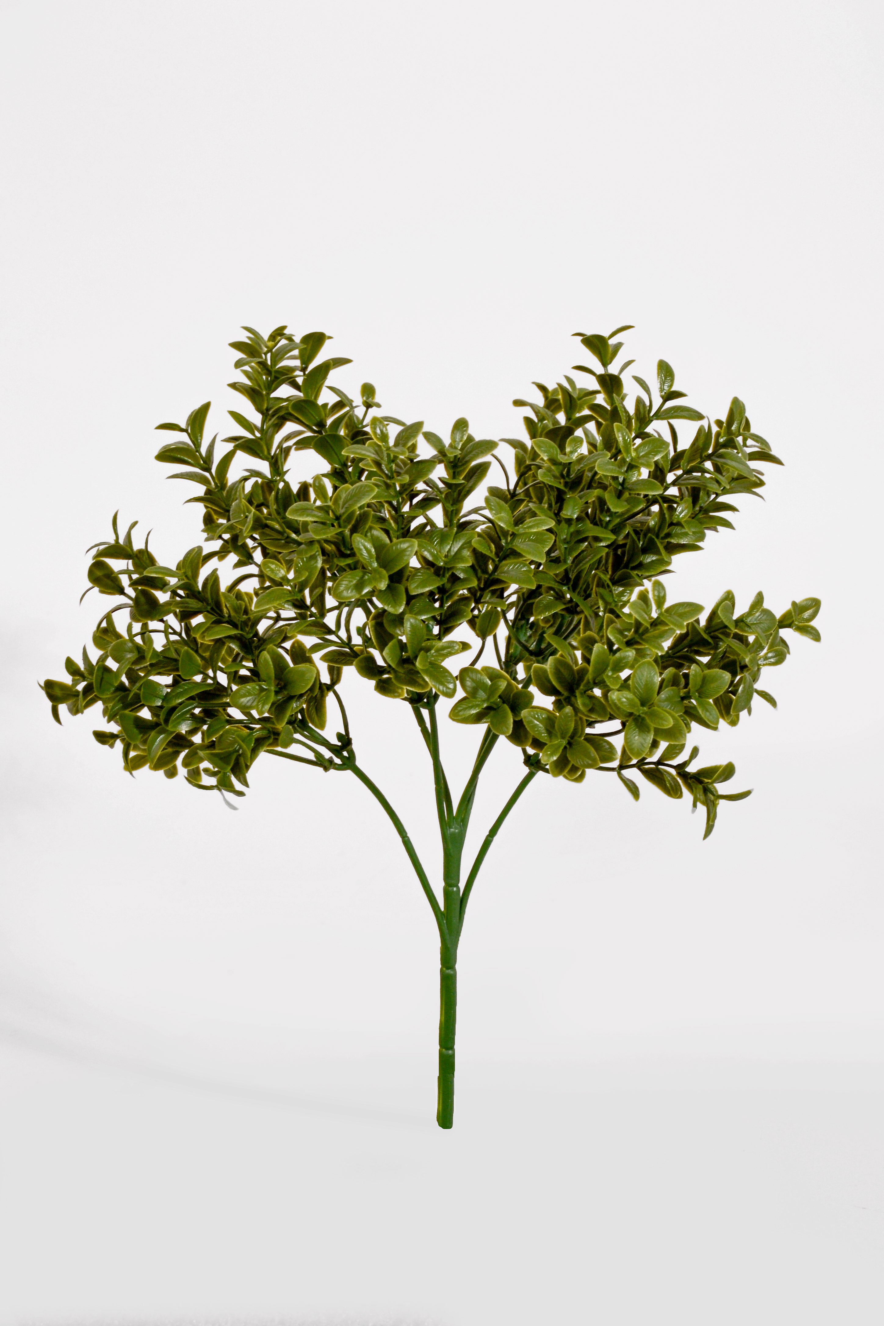 10" Uv Artificial Boxwood Bush Green