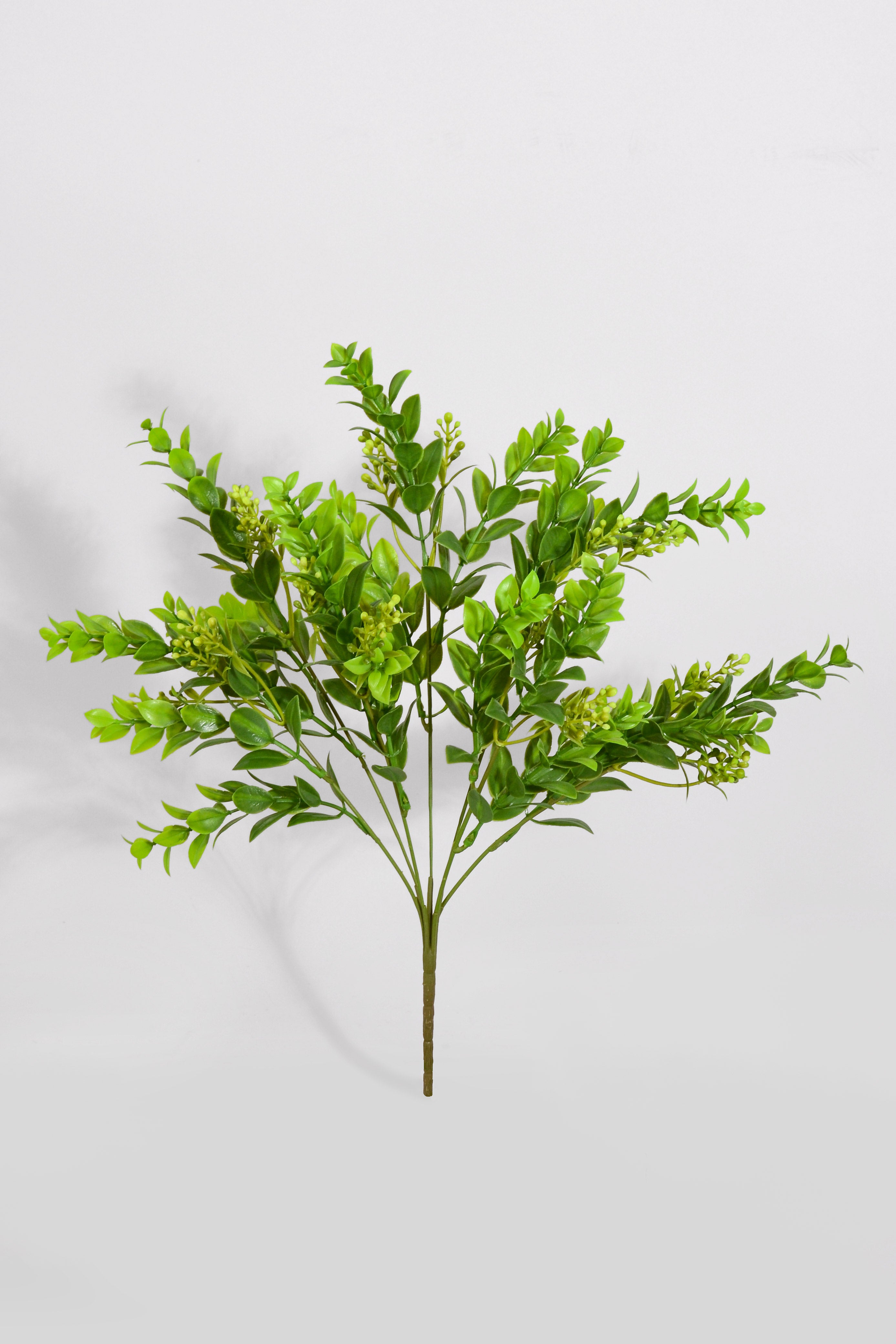 15.3" Uv Artificial Glamming Grass Bush Green