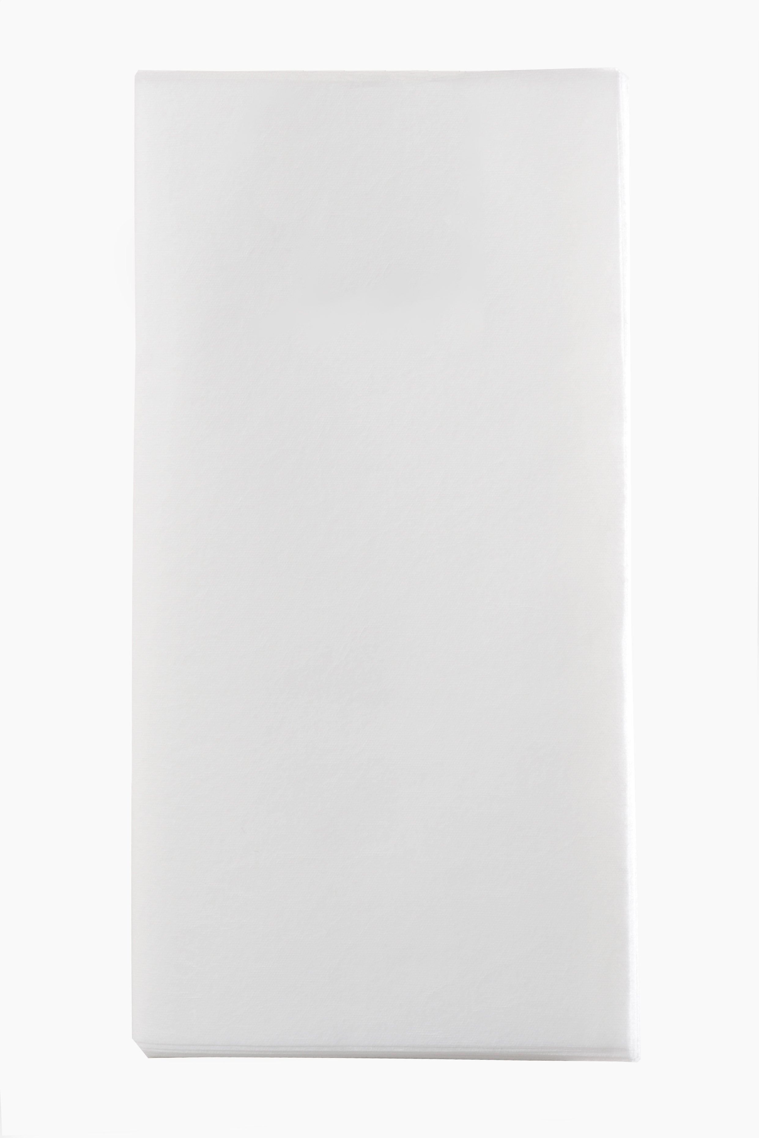 22.5" Non-Woven Fiber Tissue Sheet White
