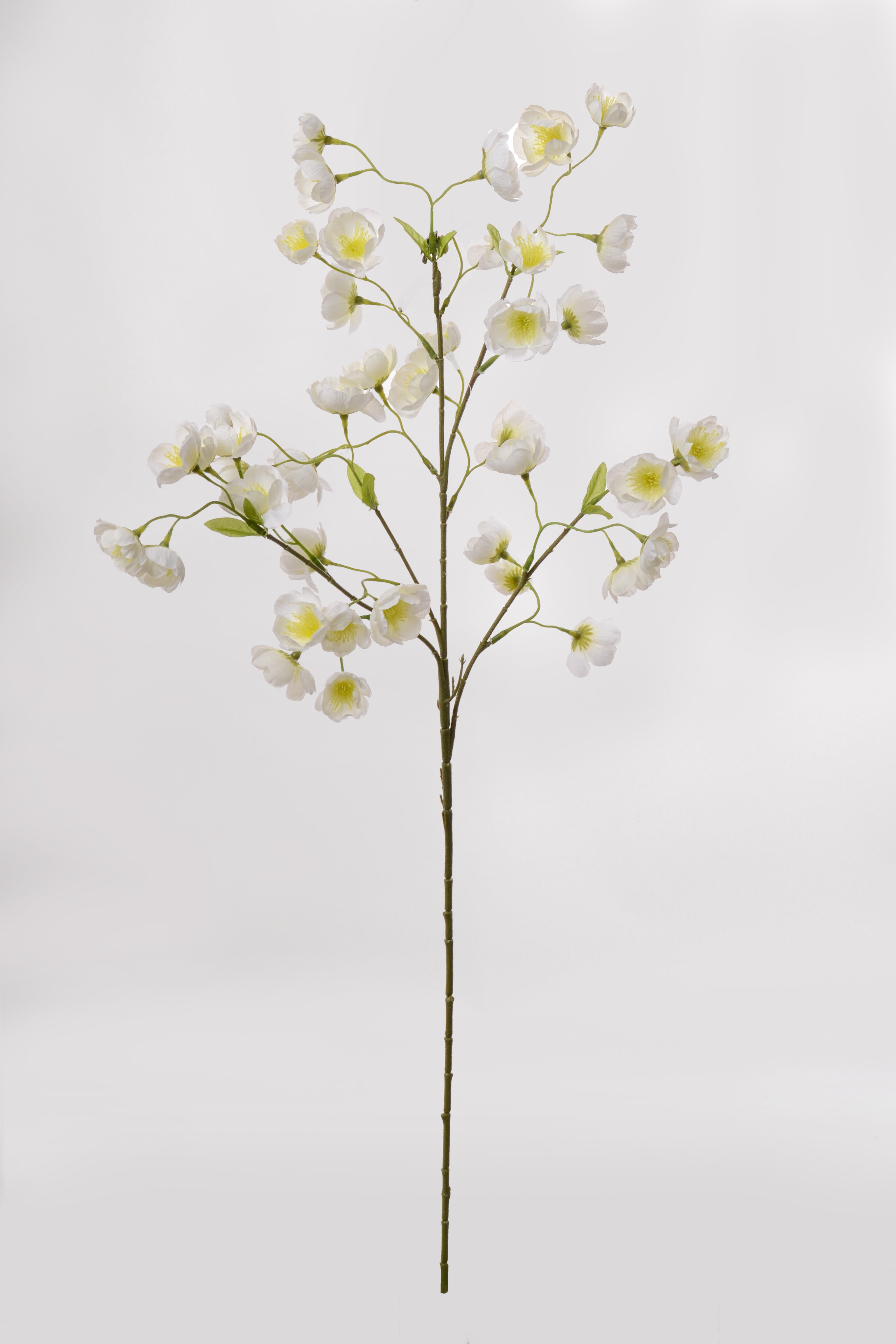 32" Silk Baby Buttercup Spray Cream