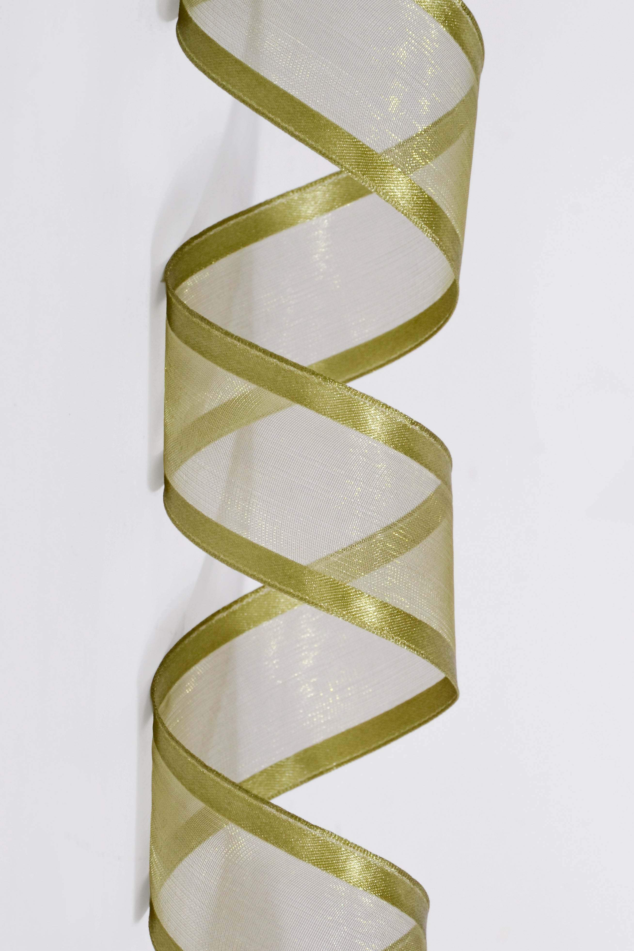 Wire Sheer W/Satin Edge Moss