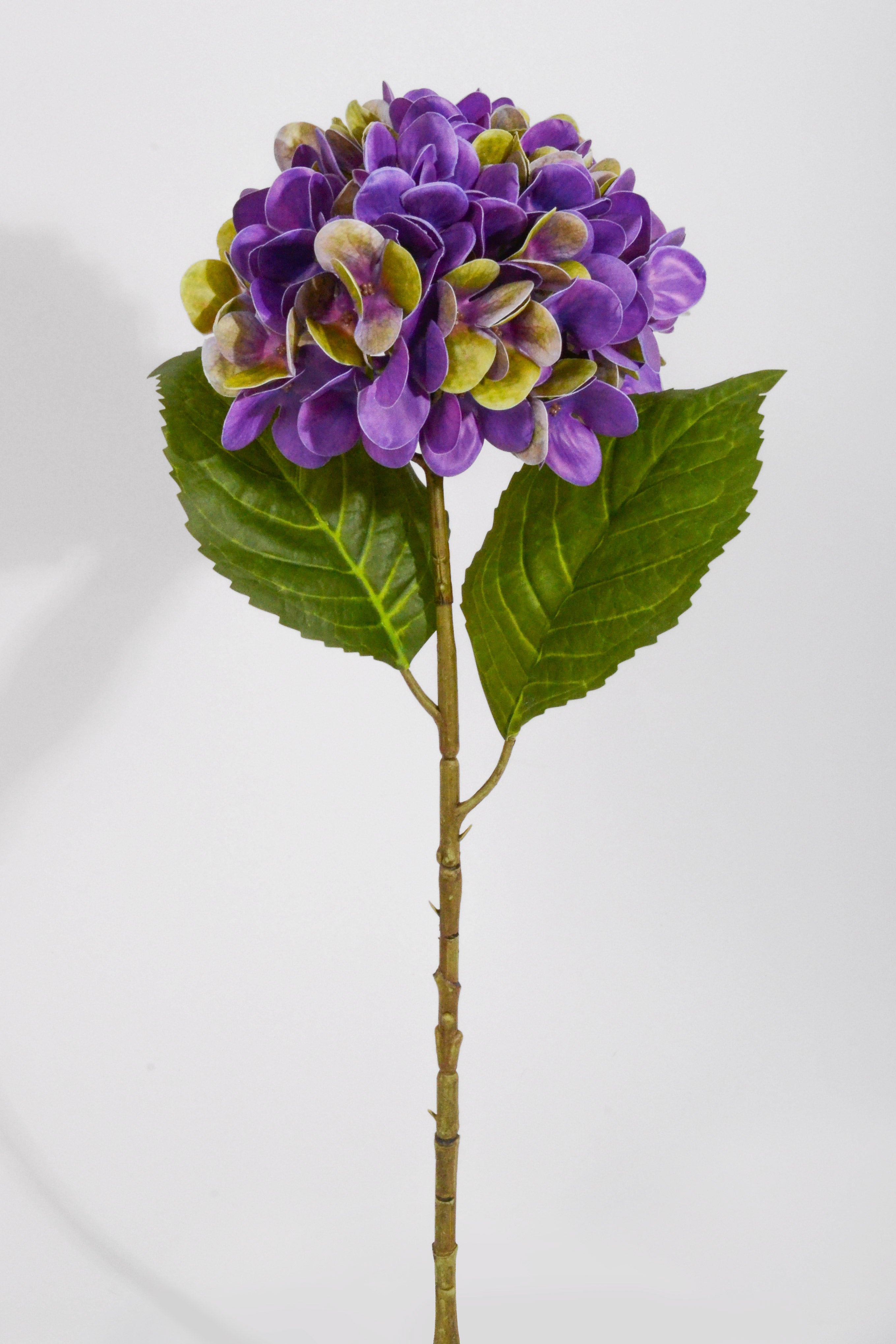 18" Real Touch Hydrangea Purple