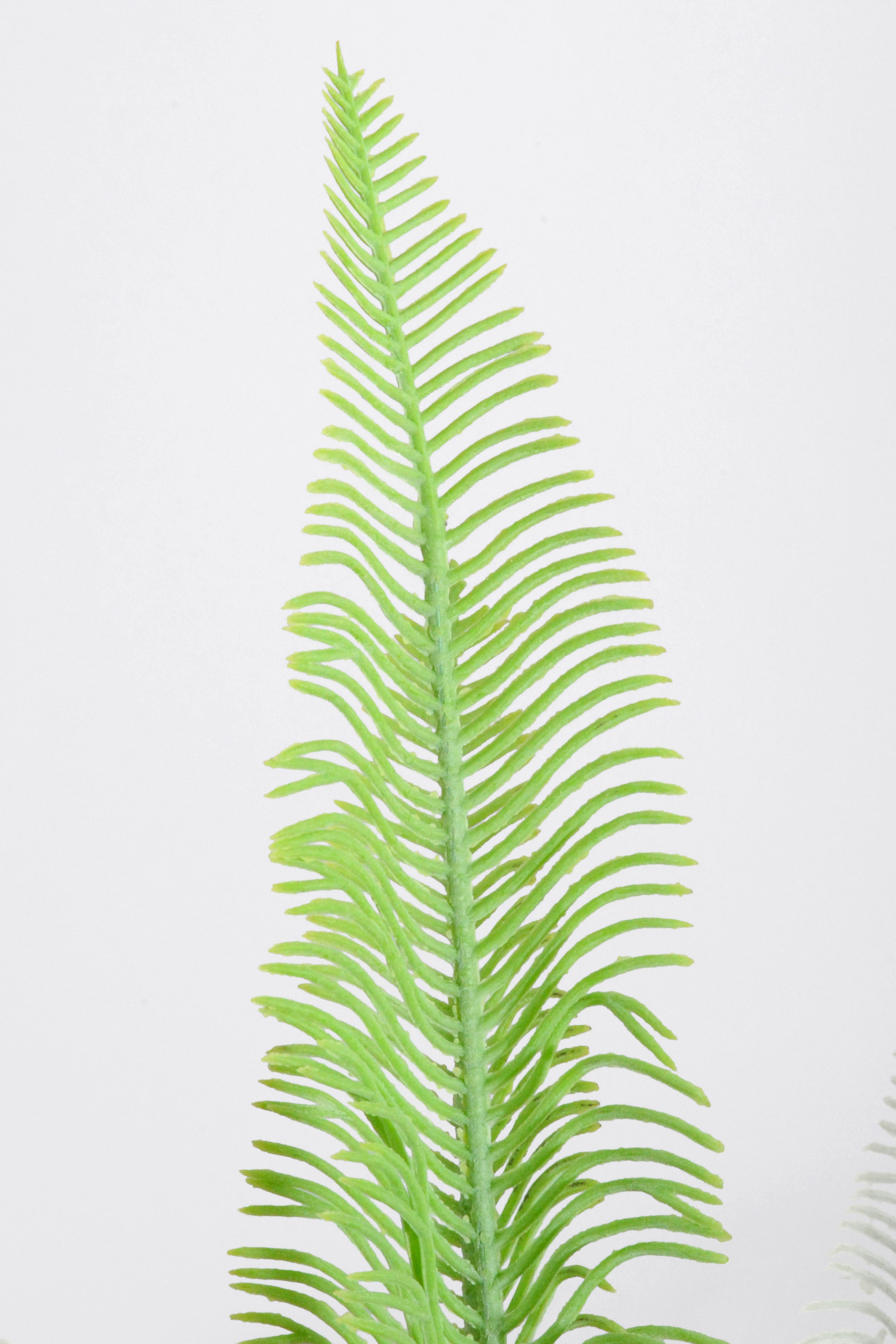 21" Artificial Fern Bush Green