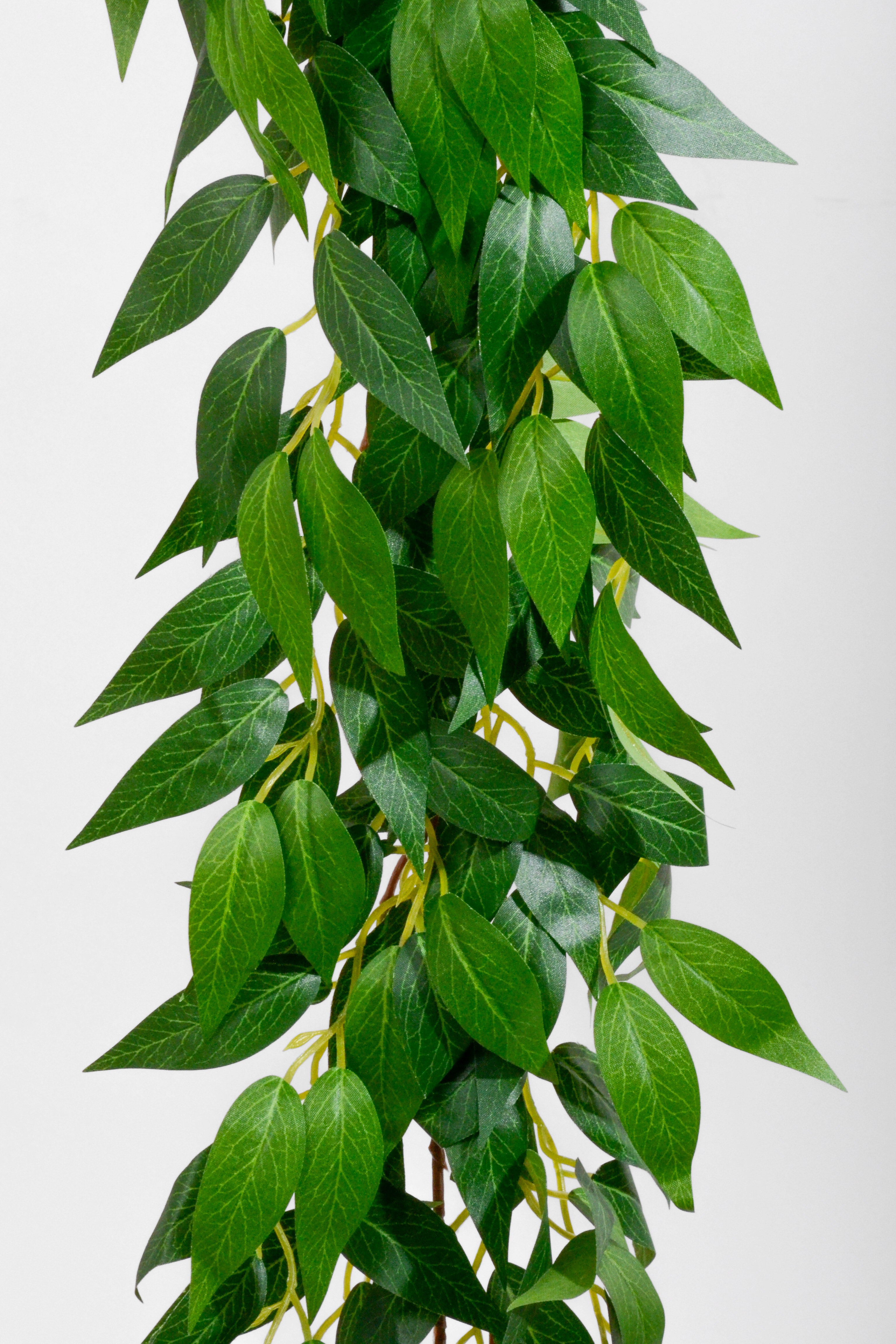 6Ft Artificial Smilax Leaf Garland Green