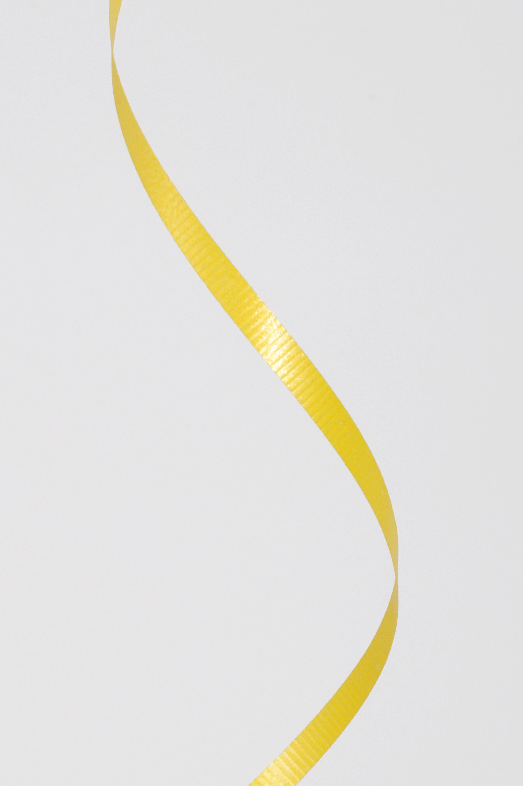 3/16" X 500Y Crimped Curling Ribbon Yellow
