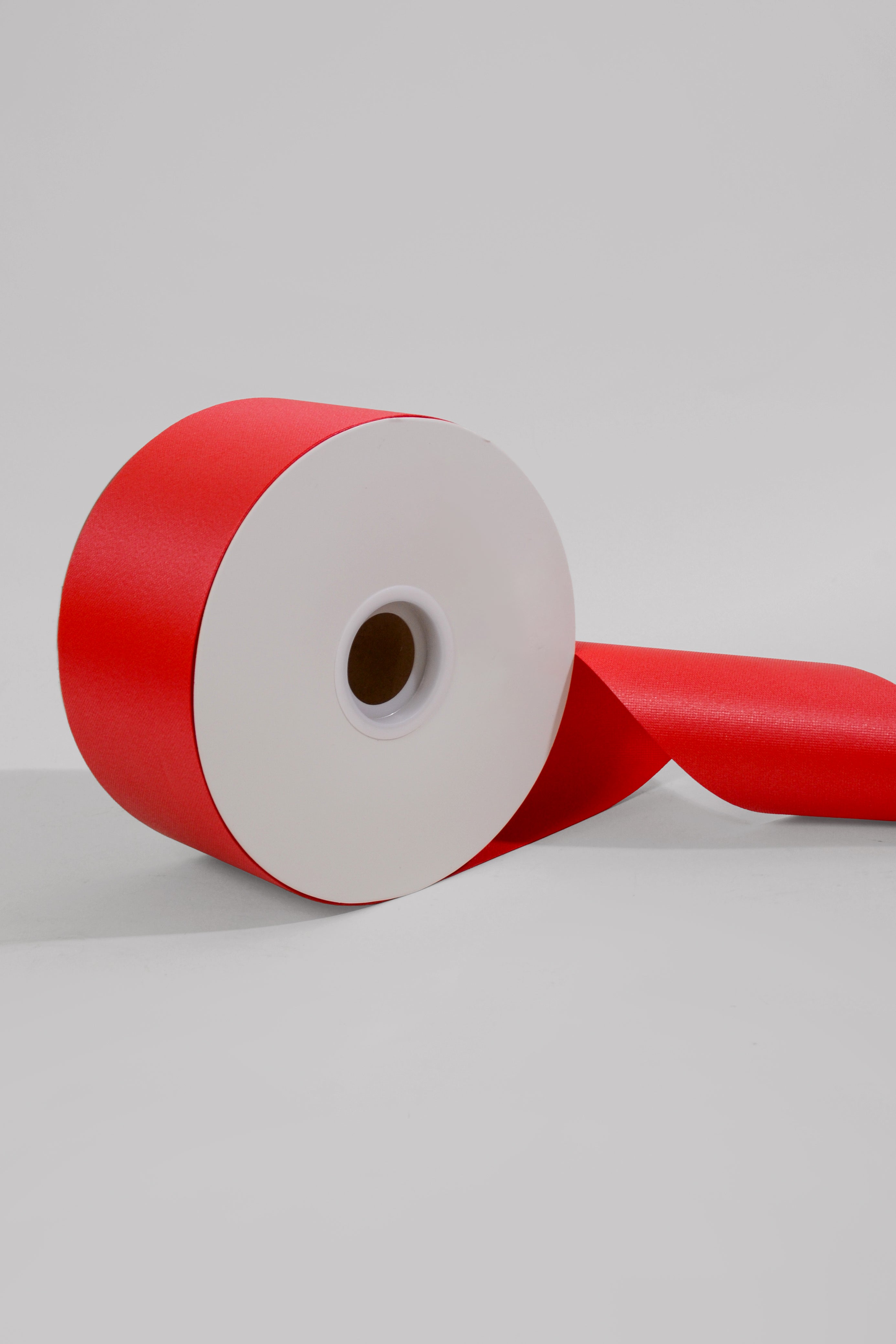 2-3/4" X 100 Yds Flora Satin Ribbon Red