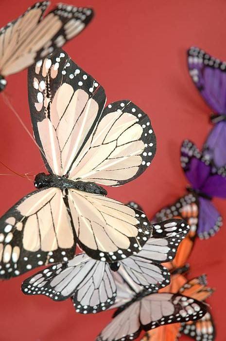 56" Artificial Butterfly Garland Assorted