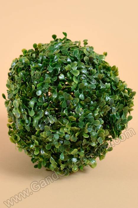 8" Boxwood Ball Green