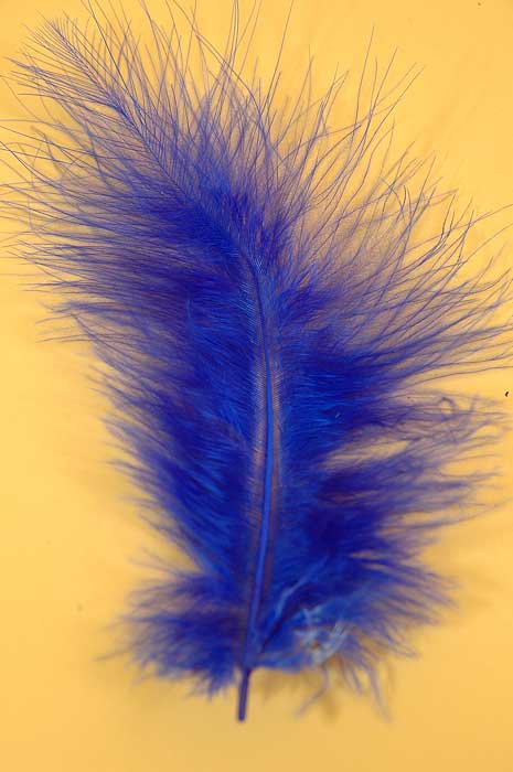 5" - 7" Ostrich Feather Royal Blue Pkg/50