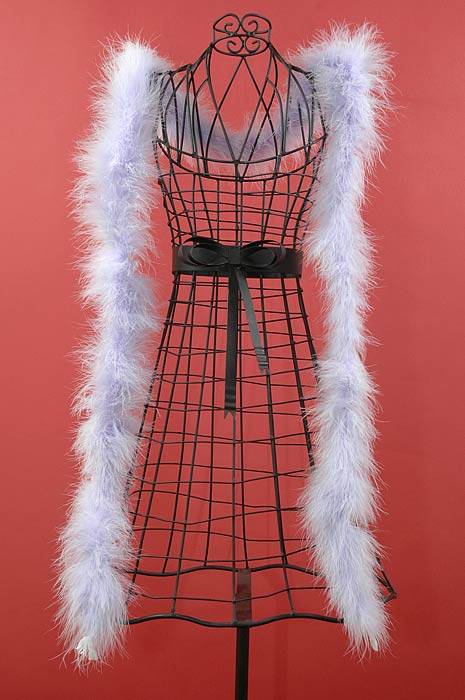 72" Feather Marabou Lavender Ea