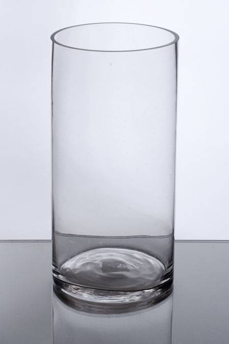 6" X 12" Cylinder Glass Vase Clear