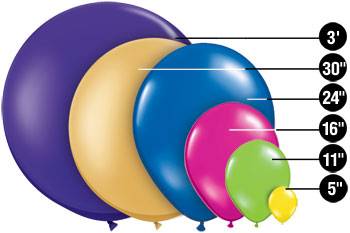 11" Rdt Latex Balloon Pearl Burgundy Pkg/100