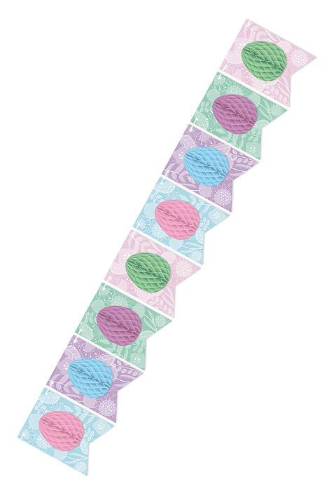 6ft Easter Tissue Egg Streamer