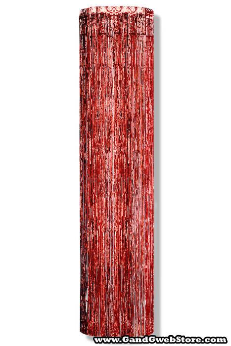 1ft X 8ft Gleam & Column Red