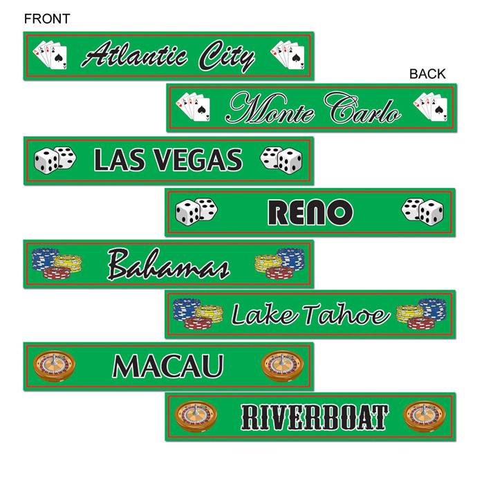 2 Sided Gambling Destinations Pkg/4