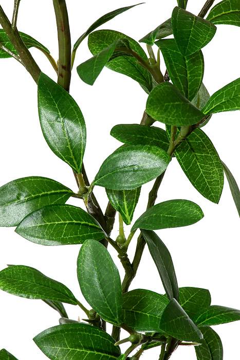 42" Rose Myrtle Leaf Spray Green