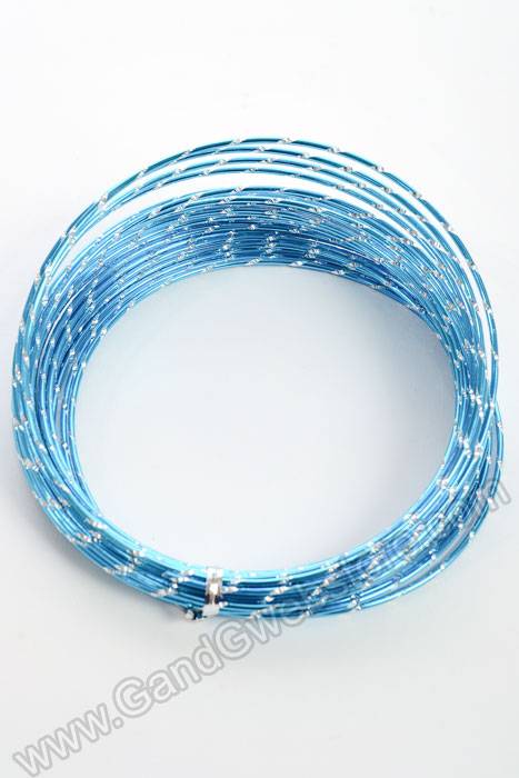 32.8ft Oasis Diamond Wire Turquoise