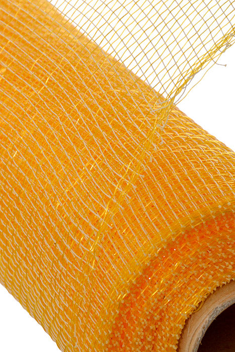 21" X 10yds Polyproplene Plastic Mesh Cream/gold