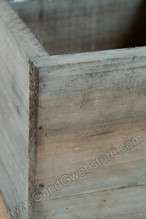 5" X 5" X 5" Woodland Planter Brown