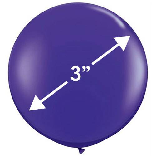 3' Qualatex Balloons