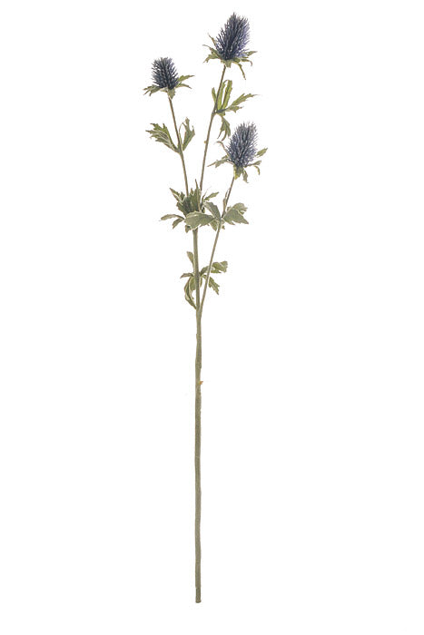 31" Thistle Spray Navy Blue