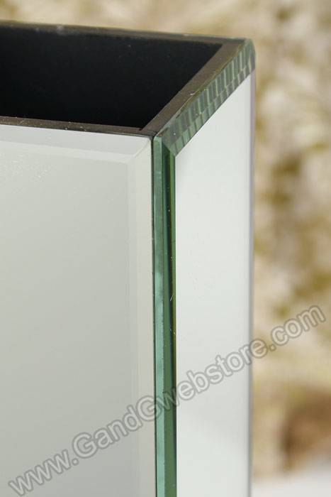 4" X 4" X 12" Mirror Container Box