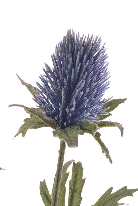 31" Thistle Spray Navy Blue
