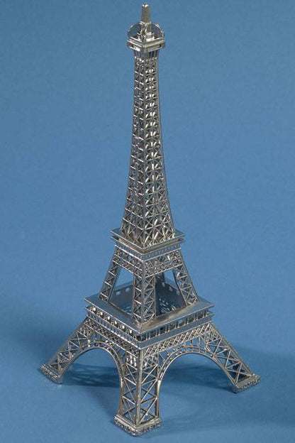 10" Eiffel Tower Silver