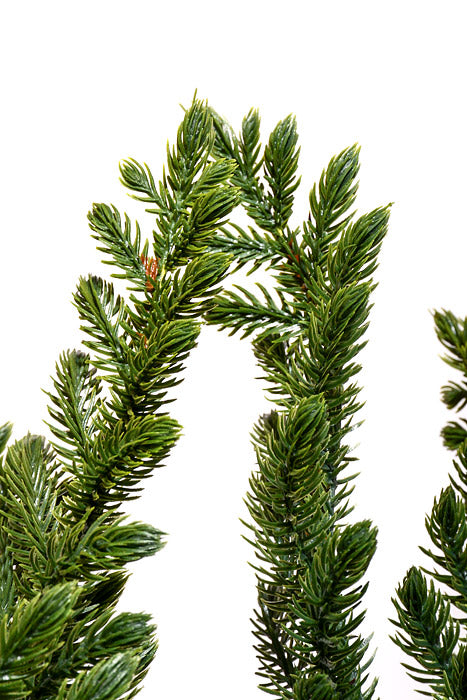 48" Artificial Norfolk Pine Tree In Pot Green