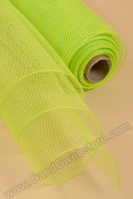 21" X 10yds Polyproplene Plastic Mesh Apple Green