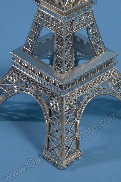 10" Eiffel Tower Silver