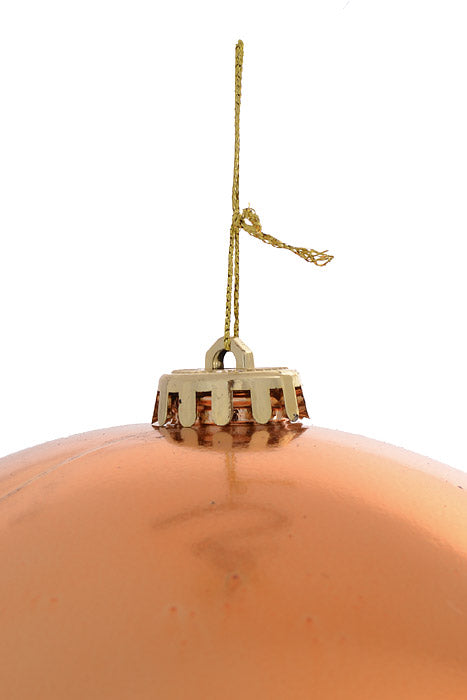 200Mm Shiny Plastic Ball Light Brown