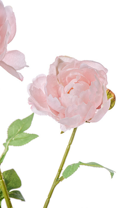 27.5" Silk Peony Spray Pink
