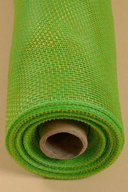 21" X 10yds Polyproplene Plastic Mesh Green/gold