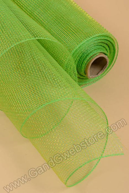 21" X 10yds Polyproplene Plastic Mesh Green/gold