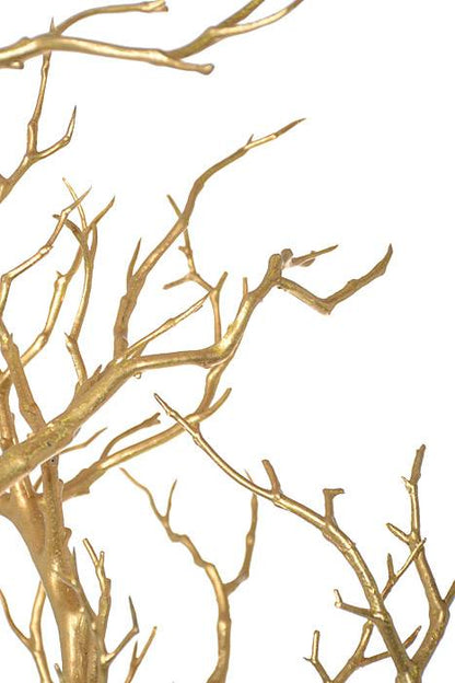 36" Coral Branch Gold