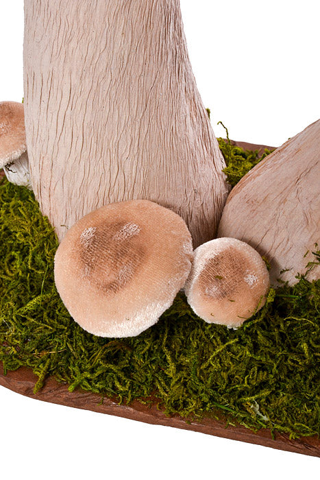 10.2" X 7.9" X 19.3" Easter Mushroom Nature