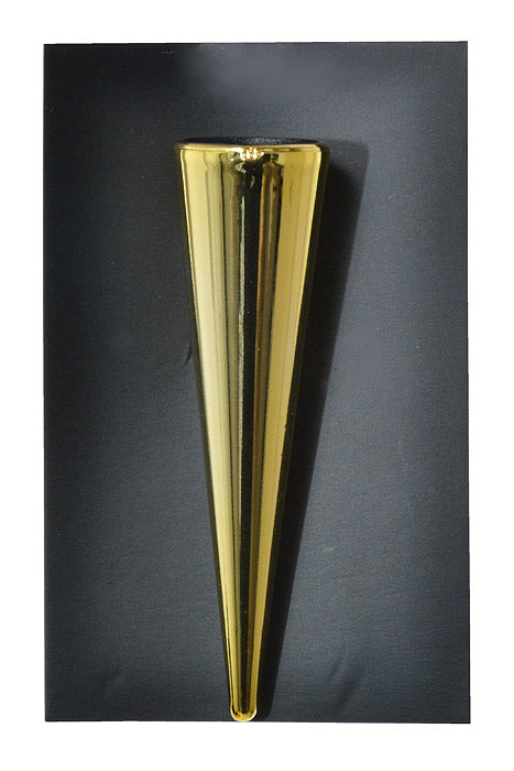 3" Rock It Boutonniere Gold