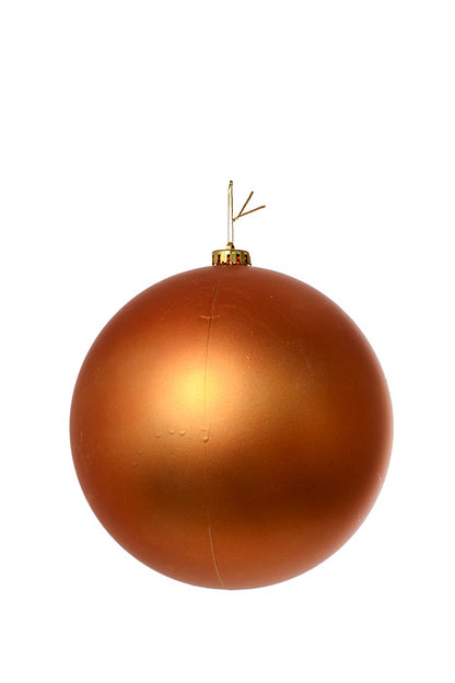 200Mm Matte Plastic Ball Ornament Copper