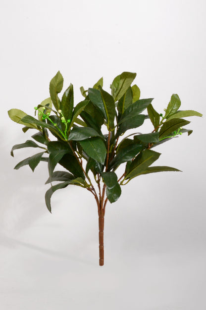 16" Laurel Leaf Bush Green