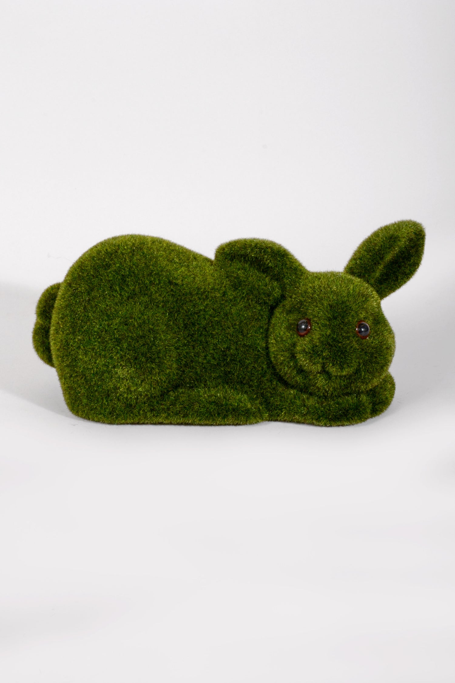 12" x 5.5"  Moss Rabbit Green