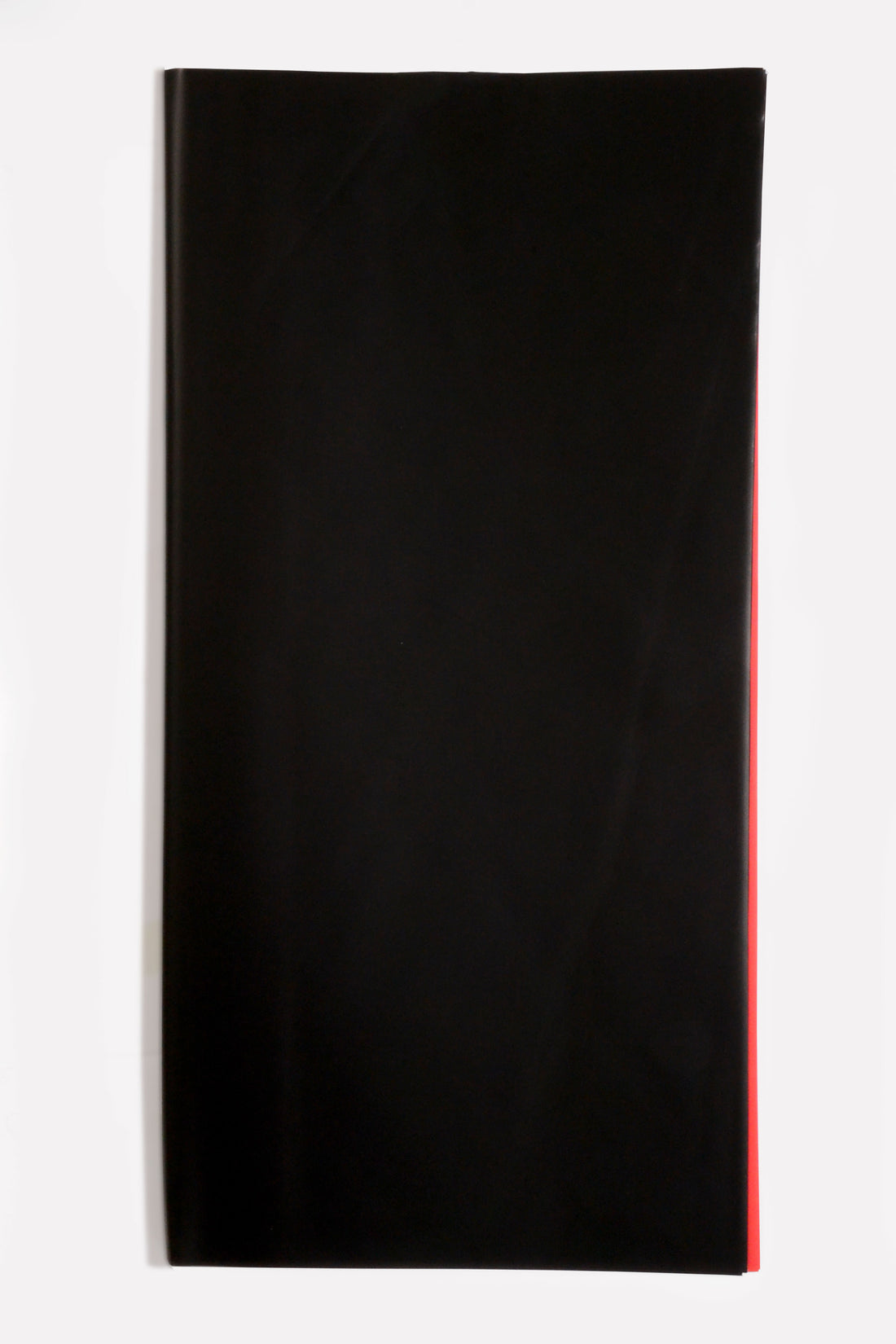 22.5" 2-Tone Waterproof Wrapping Paper Black/Red Pkg/20