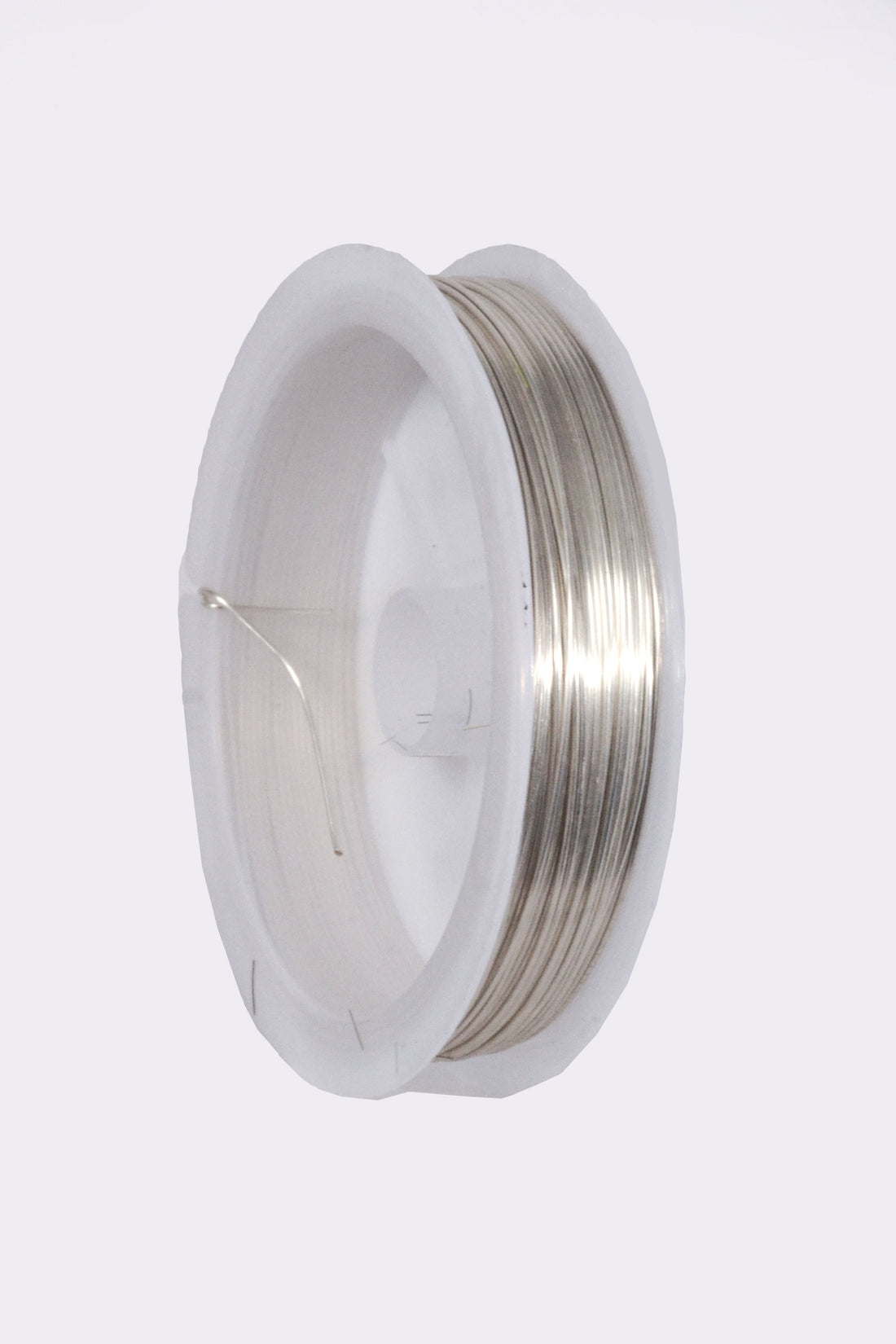 5Yds x 0.6Mm Metallic Wire Silver