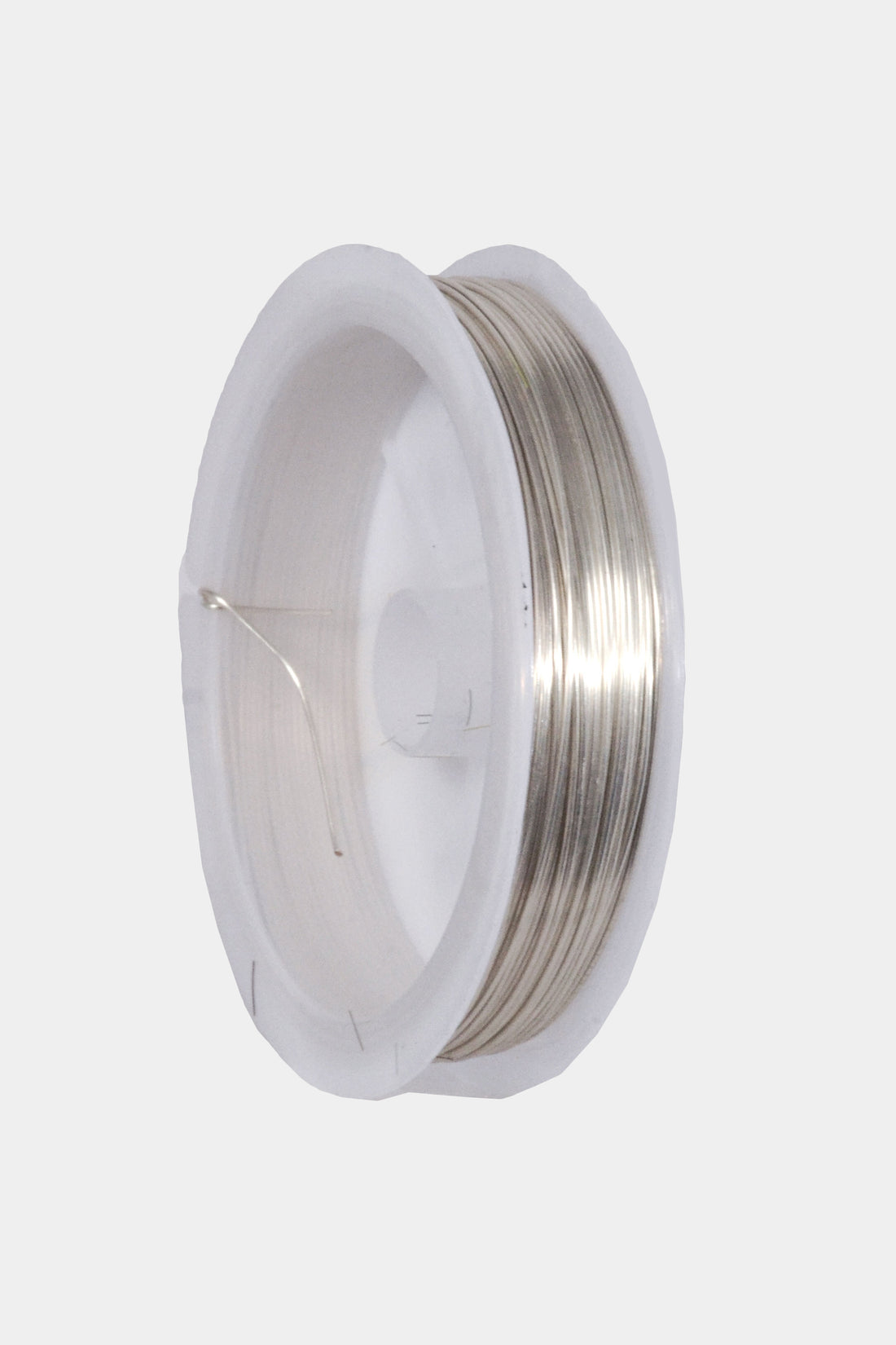 5Yds x 0.6Mm Metallic Wire Silver
