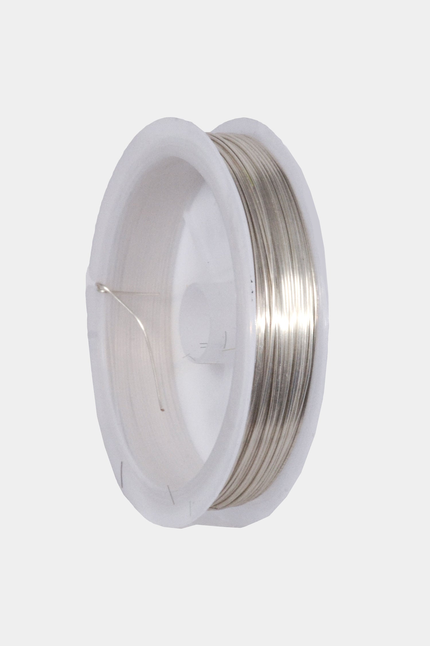 5Yds x 0.6Mm Metallic Wire Silver